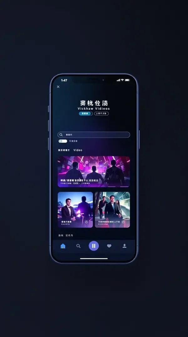 红桃影视APP界面预览